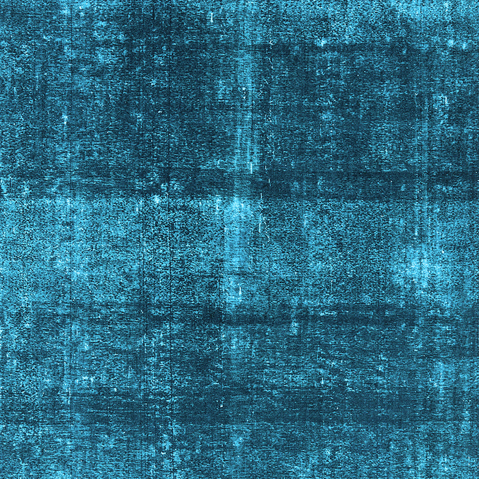 Machine Washable Oriental Light Blue Industrial Rug, wshurb2201lblu