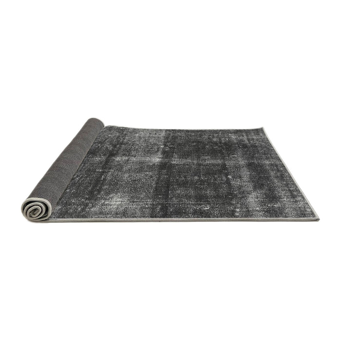Sideview of Oriental Gray Industrial Rug, urb2201gry