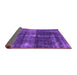 Sideview of Oriental Purple Industrial Rug, urb2201pur