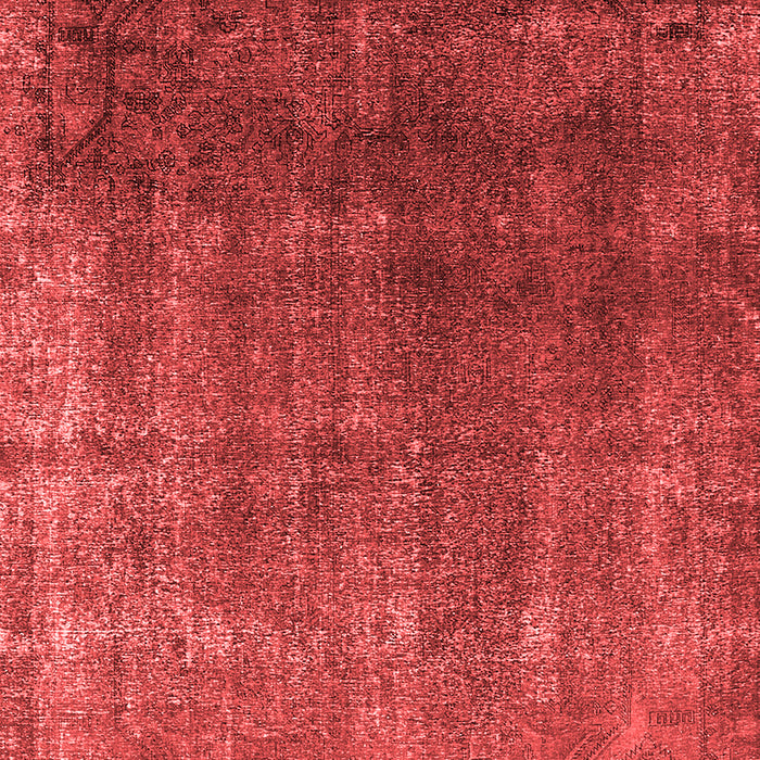 Machine Washable Oriental Red Industrial Rug, wshurb2202red