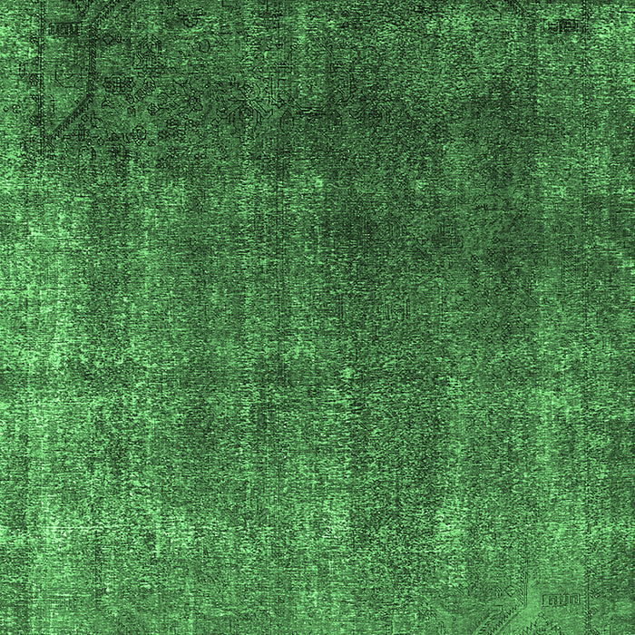 Oriental Emerald Green Industrial Rug, urb2202emgrn