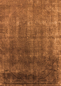 Oriental Orange Industrial Rug, urb2202org