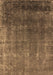 Oriental Brown Industrial Rug, urb2202brn