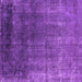 Square Oriental Purple Industrial Rug, urb2202pur