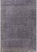 Mid-Century Modern Carbon Gray Oriental Rug, urb2203