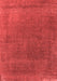 Oriental Red Industrial Area Rugs