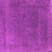 Square Machine Washable Oriental Pink Industrial Rug, wshurb2203pnk