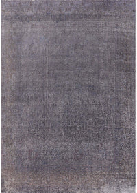 Machine Washable Industrial Modern Carbon Gray Rug, wshurb2203