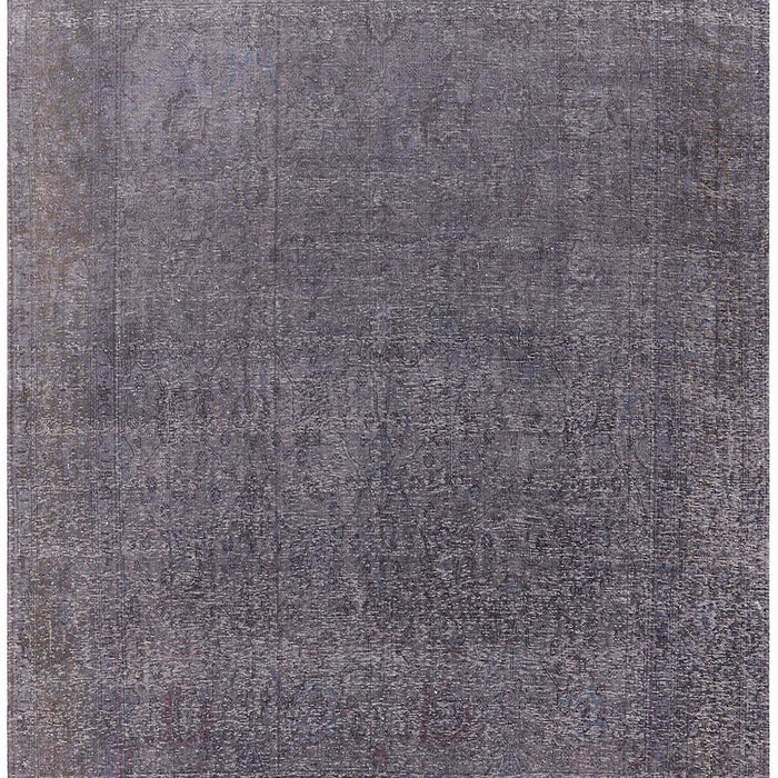 Machine Washable Industrial Modern Carbon Gray Rug, wshurb2203