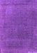 Machine Washable Oriental Purple Industrial Area Rugs, wshurb2203pur