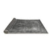 Sideview of Oriental Gray Industrial Rug, urb2204gry