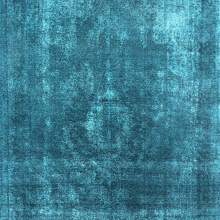 Machine Washable Oriental Light Blue Industrial Rug, wshurb2204lblu
