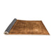 Sideview of Oriental Orange Industrial Rug, urb2204org