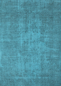 Oriental Light Blue Industrial Rug, urb2205lblu