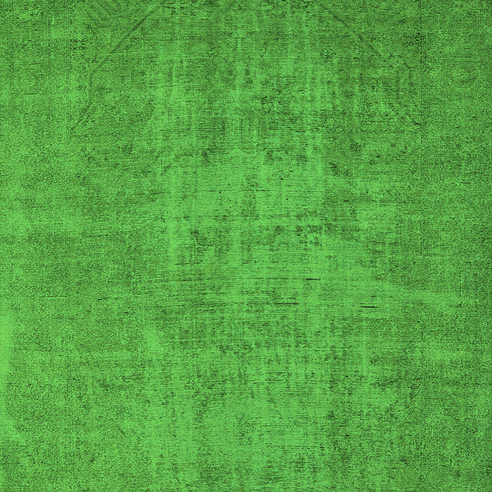 Oriental Green Industrial Rug, urb2205grn