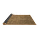 Sideview of Oriental Brown Industrial Rug, urb2205brn