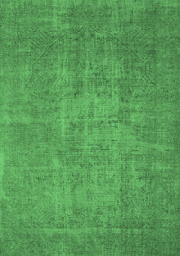 Oriental Emerald Green Industrial Rug, urb2205emgrn