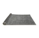 Sideview of Oriental Gray Industrial Rug, urb2205gry