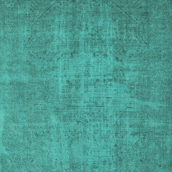 Oriental Turquoise Industrial Rug, urb2205turq