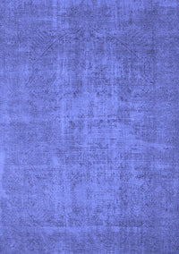 Oriental Blue Industrial Rug, urb2205blu