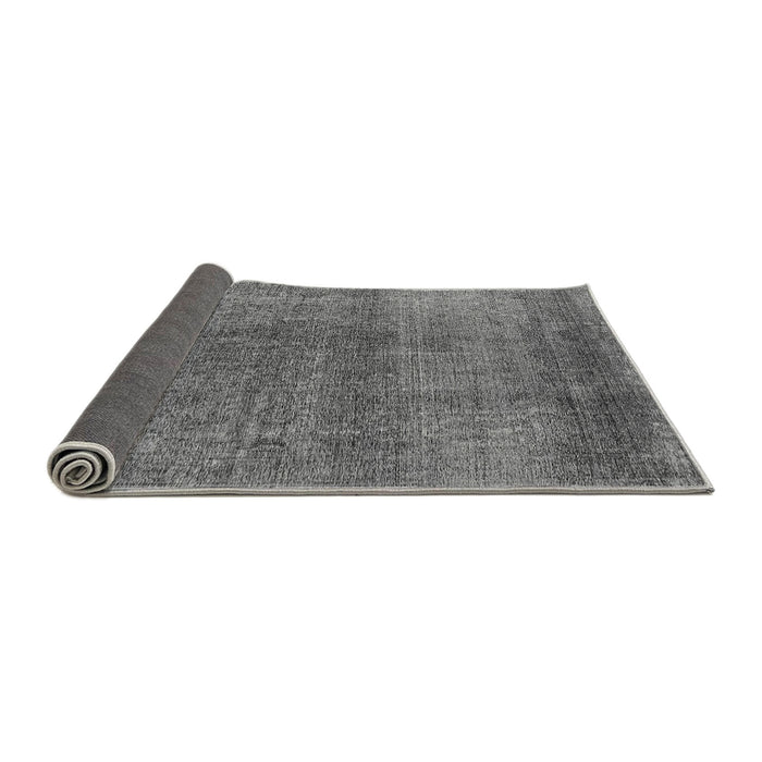 Sideview of Oriental Gray Industrial Rug, urb2206gry