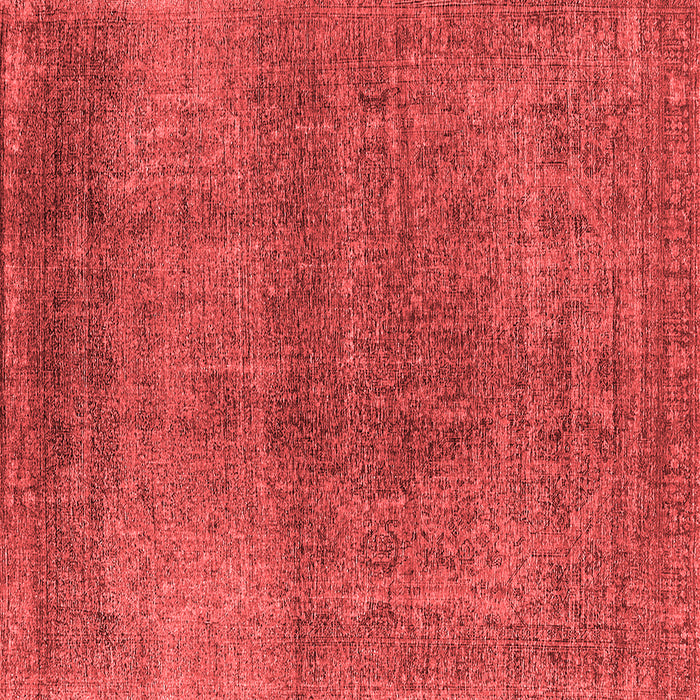 Machine Washable Oriental Red Industrial Rug, wshurb2206red