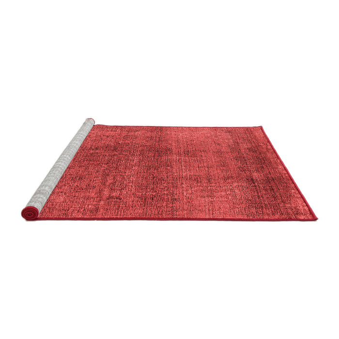 Industrial Red Washable Rugs