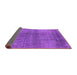 Sideview of Oriental Purple Industrial Rug, urb2206pur