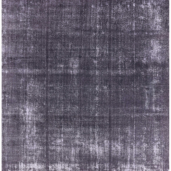 Square Machine Washable Industrial Modern Plum Purple Rug, wshurb2207