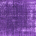Square Machine Washable Oriental Purple Industrial Area Rugs, wshurb2207pur