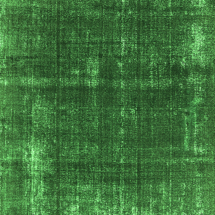 Machine Washable Oriental Green Industrial Area Rugs, wshurb2207grn