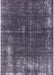 Mid-Century Modern Plum Purple Oriental Rug, urb2207