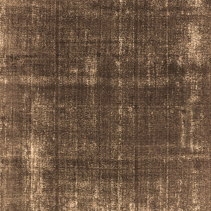 Machine Washable Oriental Brown Industrial Rug, wshurb2207brn