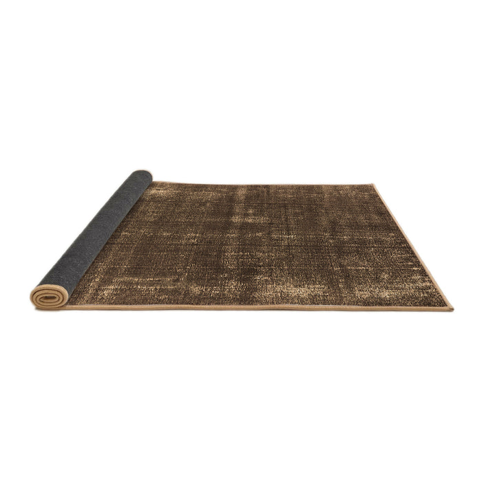 Sideview of Oriental Brown Industrial Rug, urb2207brn