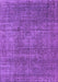 Machine Washable Oriental Purple Industrial Area Rugs, wshurb2208pur