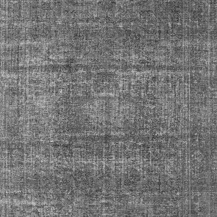 Machine Washable Oriental Gray Industrial Rug, wshurb2208gry