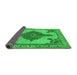 Sideview of Oriental Green Industrial Rug, urb2209grn