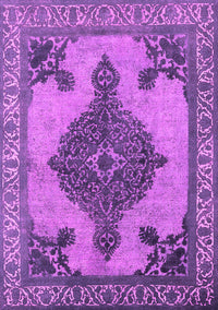 Oriental Pink Industrial Rug, urb2209pnk