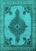 Oriental Turquoise Industrial Rug, urb2209turq