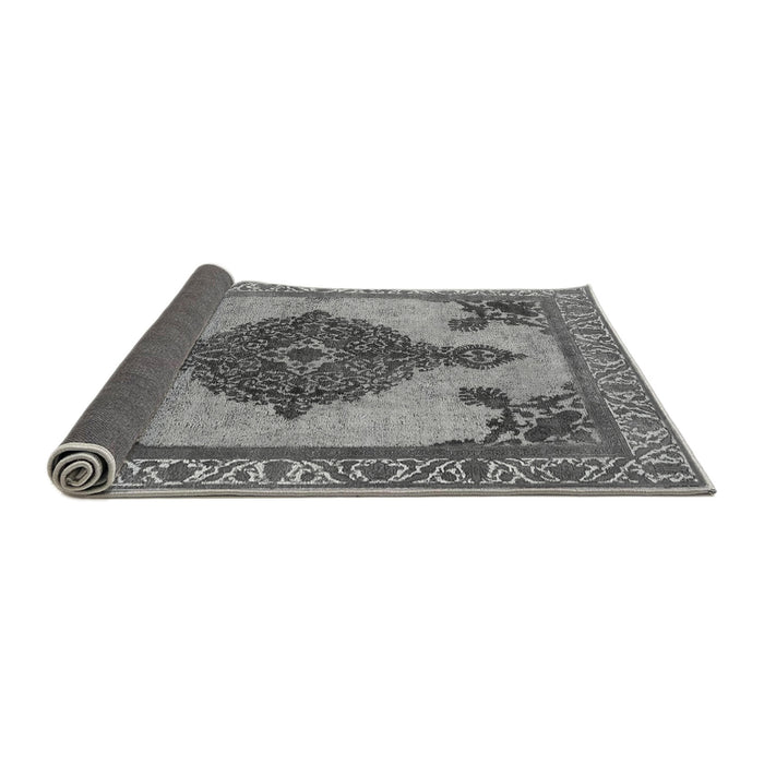 Sideview of Oriental Gray Industrial Rug, urb2209gry