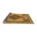 Sideview of Oriental Orange Industrial Rug, urb2209org