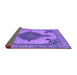 Sideview of Oriental Purple Industrial Rug, urb2209pur