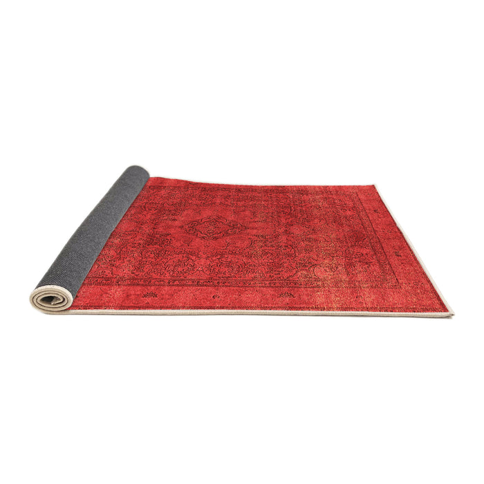 Sideview of Oriental Orange Industrial Rug, urb2210org