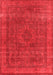 Oriental Red Industrial Area Rugs