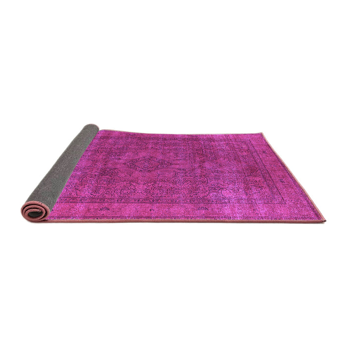 Sideview of Oriental Purple Industrial Rug, urb2210pur