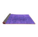 Sideview of Oriental Purple Industrial Rug, urb2211pur