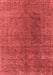 Oriental Red Industrial Area Rugs