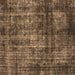 Square Oriental Brown Industrial Rug, urb2212brn