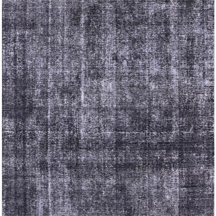Machine Washable Industrial Modern Charcoal Blue Rug, wshurb2212