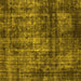 Square Oriental Yellow Industrial Rug, urb2212yw